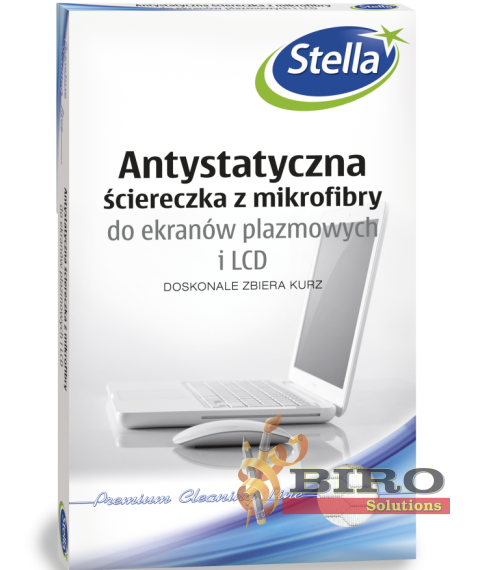 Lavetă din microfibră pentru ecrane LCD și LED, 1 buc, Stella Pack STGB-0493